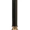 ABBEY Lampfot 40cm Svart/Antikmässing