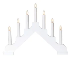 ADA Ljusstake 7L 37,5cm Vit