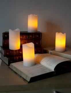 Advent LED Blockljus 4-pack Vit