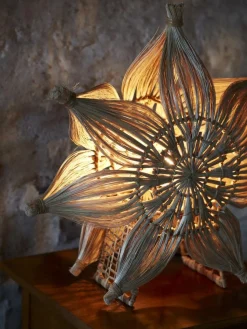 AGNES Bordsstjärna 47cm Natur Rotting