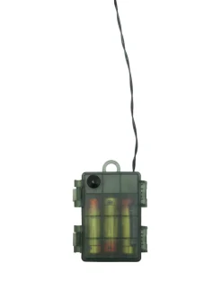 ALASKA Batteridriven Krans Sensor 38cm 20LED IP44 Grön