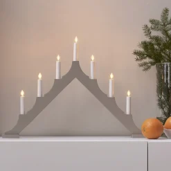 ALMA Ljusstake 40CM Beige