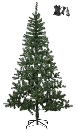 ALVIK Julgran med 180LED 2,1m Grön IP44