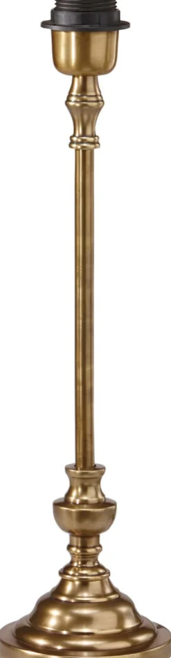 ANDREA Lampfot 43cm Antikmässing