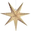Antique Pappersstjärna 60cm Guld