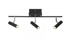 ARTIC Takspot Rak 3L Dimbar 66cm Svart/Stål