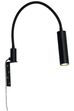 ARTIC Vägglampa Dimbar 35cm Svart