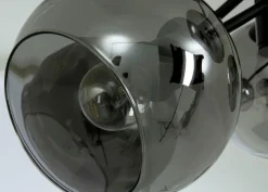 ATOM Plafond 5:a 48cm Svart/Rökgrå