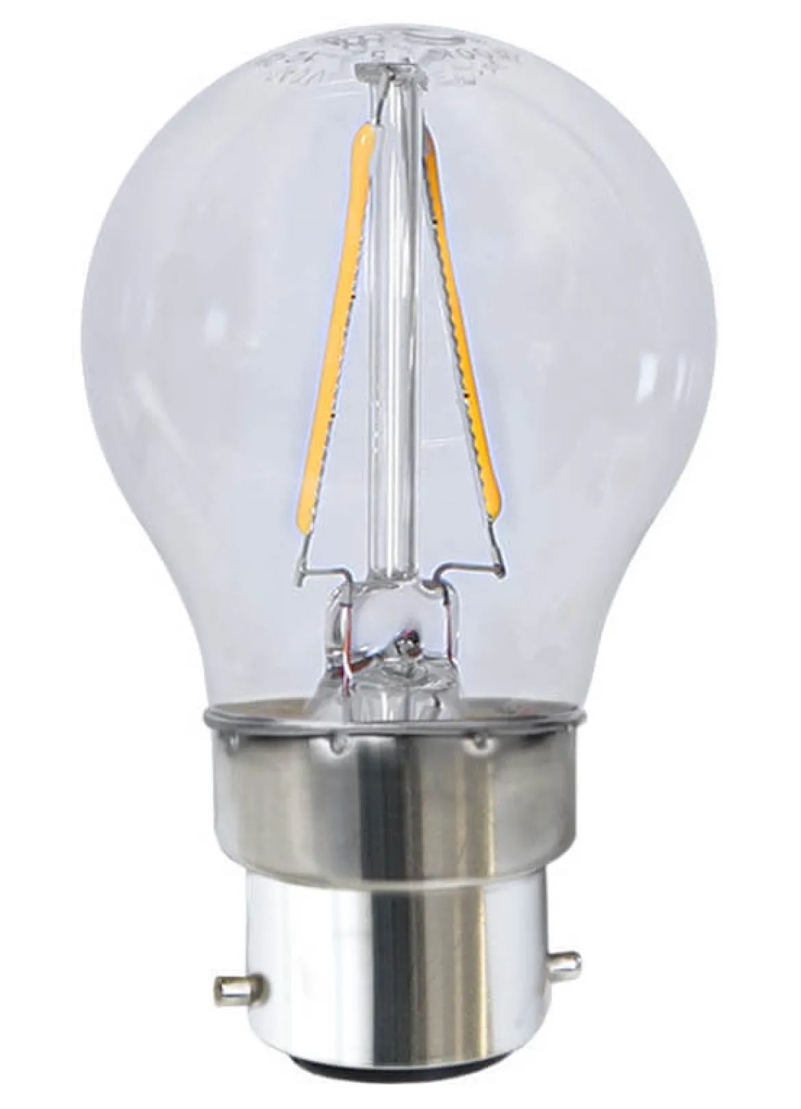 B22 Klot Klar 1.5W 2700K 150lm LED-Lampa
