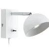 BAS Vägglampa 10cm Vit
