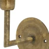 BASE Vägglampa 13cm Beaten Guld