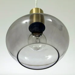 BELL Fönsterlampa 16cm Matt Mässing/Rök