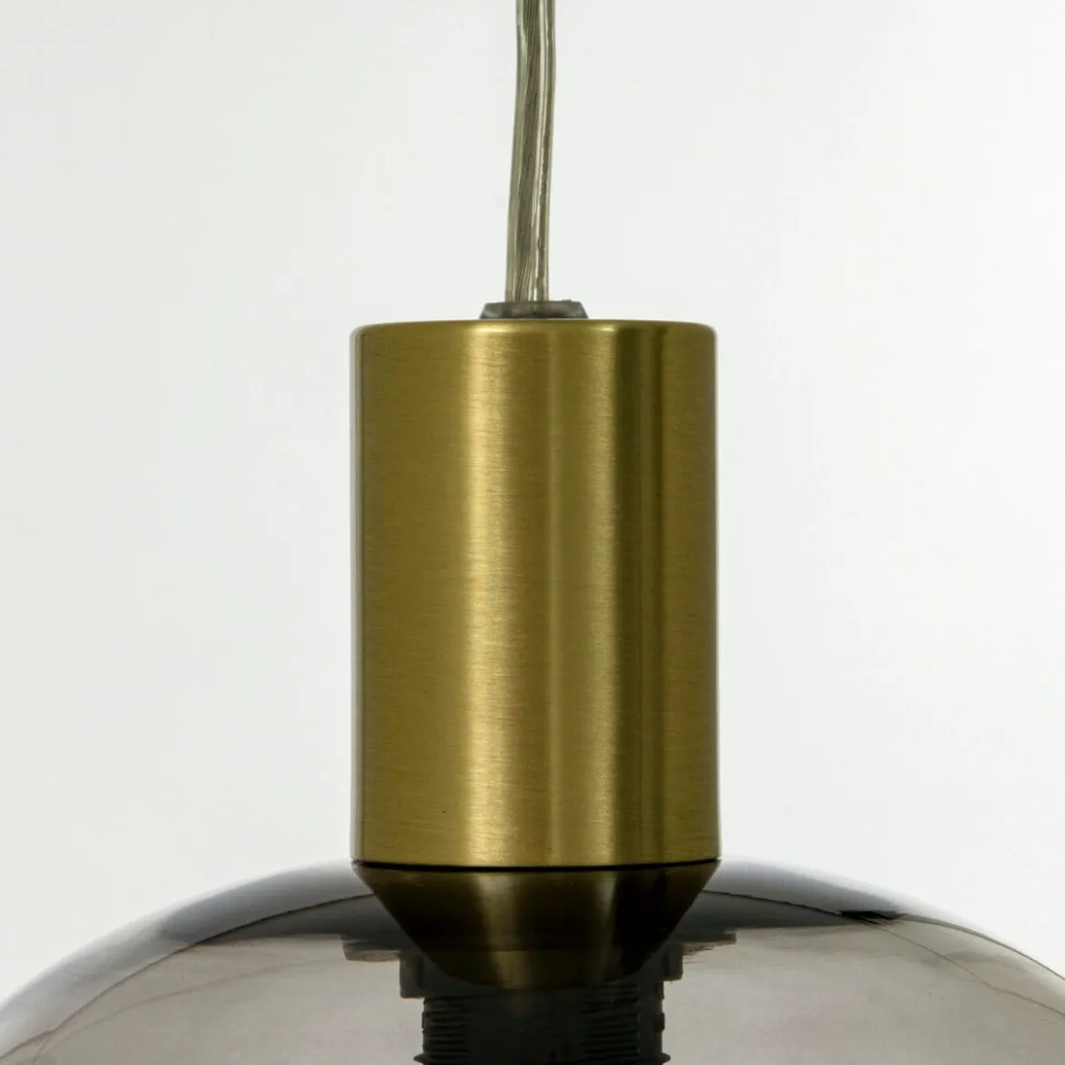 BELL Fönsterlampa 16cm Matt Mässing/Rök