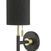 BERLIN Vägglampa cm Svart