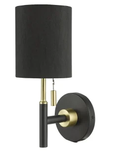 BERLIN Vägglampa cm Svart
