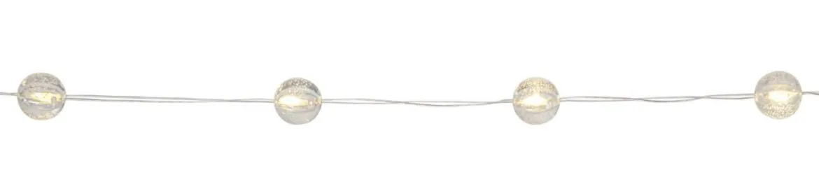 BERRY Ljusslinga Batteri 5m 50LED Varmvit/Transparent