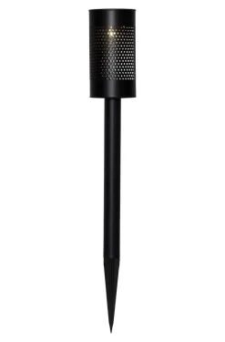 BLACE Solcells-pollare 46cm Svart IP44