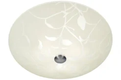 BLADVERK Plafond 50cm Vit/Stål