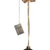 BLISS Glaskula Batteri 11cm 16LED Grön