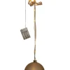 BLISS Glaskula Batteri 16,5cm 18LED Guld