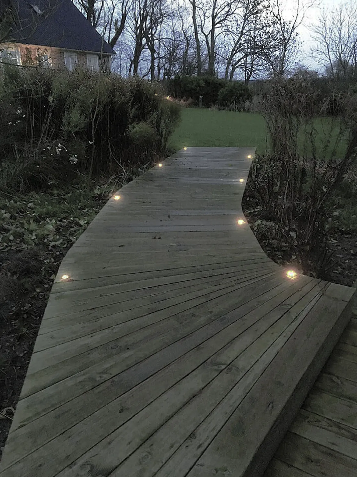 BOLTHI Decklight 4-Pack 3,5cm Stål 12V IP67