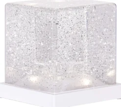 Bordsdekoration Frost Kub 11cm