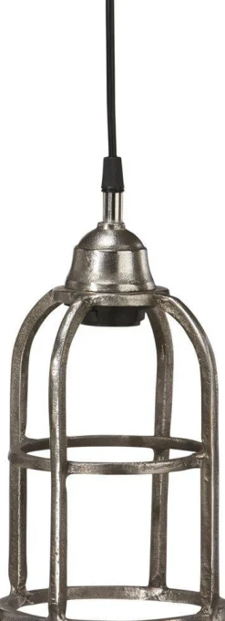 BOSTON Tak/Fönsterlampa 14cm Råsilver