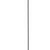 BOW Golvlampa 1L 147,5cm Svart/Matt Mässing