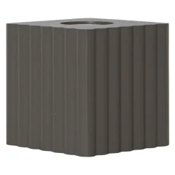 BOX Lampfot E27 10cm Brun