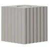 BOX Lampfot E27 10cm Elefantgrå