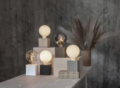 BOX Lampfot E27 10cm Svart