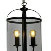 BUDGIE Taklampa Ø23 41cm Svart