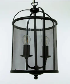 BUDGIE Taklampa Ø23 41cm Svart