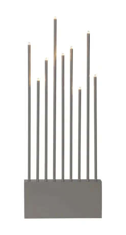 BUZZ Träljusstake 9L 60cm Elefantgrå