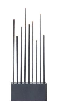 BUZZ Träljusstake 9L 60cm Grå