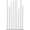 BUZZ Träljusstake 9L 60cm Vit
