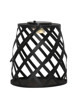 CALABRIA Solcellslykta 20cm Svart