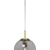 CAPELLA Fönsterlampa 18,5cm Borstad mässing/Rökfärgad