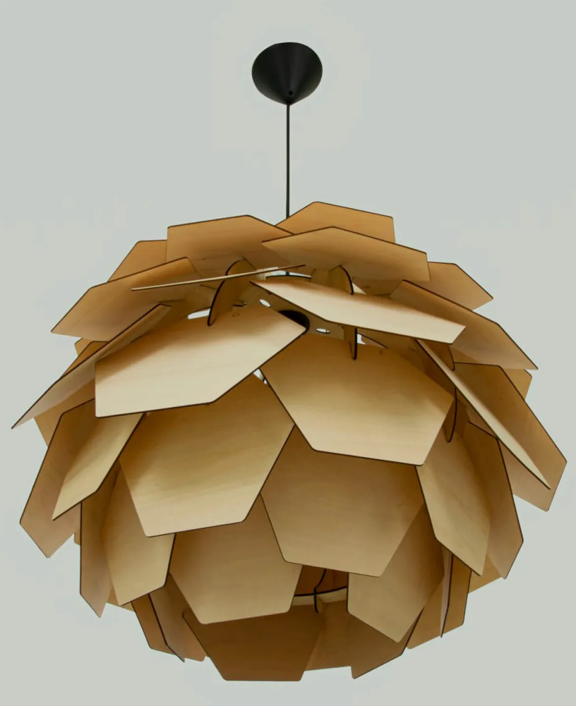 CARPATICA Taklampa Ø60 60cm Natur