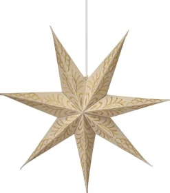 CELESTE Julstjärna 60cm Gyllene Sand