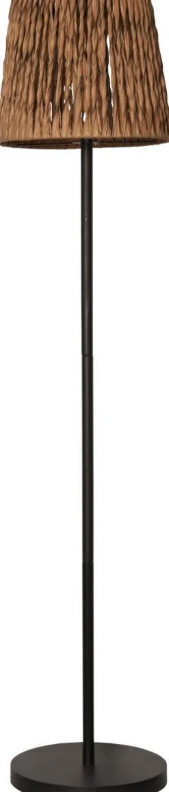 CESTA Golv solcellslampa 127cm Brun/Svart
