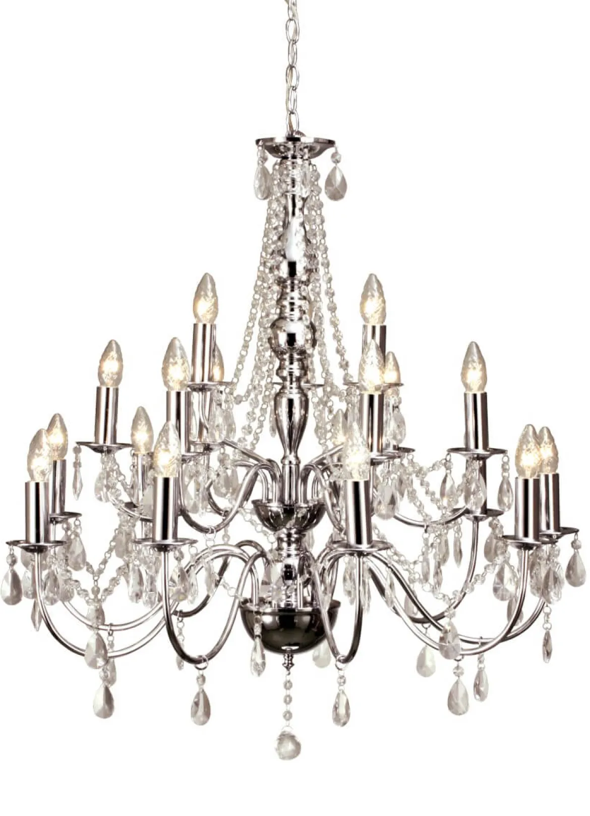 CHATEAU Takkrona 18-Arm 18L 82cm Krom