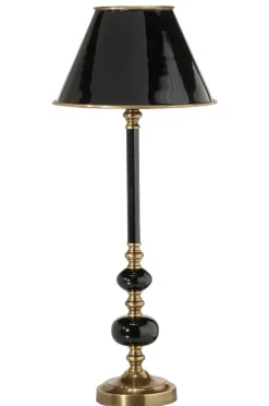 CLASSIC Metallskärm 22/11cm Svart/Antikmässing