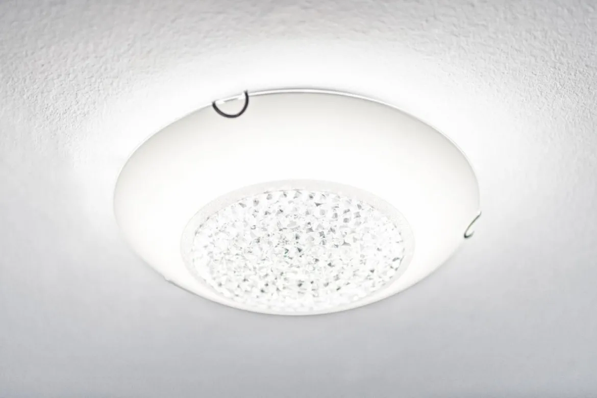 CLUSTER LED-Plafond Rund 30cm Frostad/Kristall