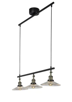 COBBLE Takpendel 3L 82,5cm Antik/Svart/Klar