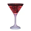 COCKTAILGLAS med LED 16cm Röd