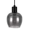 CONNY Fönsterlampa 12cm Svart/Rökfärgad