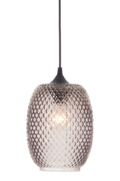 CORNELIA Taklampa 25cm Grå/Svart