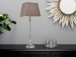 COTTEX Lampfot 48cm Krom