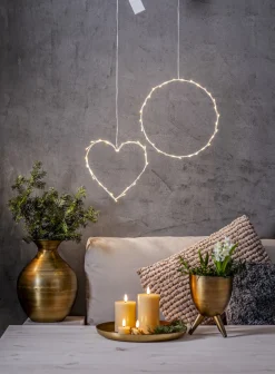 CRISPY Hängande dekoration 35cm Vit